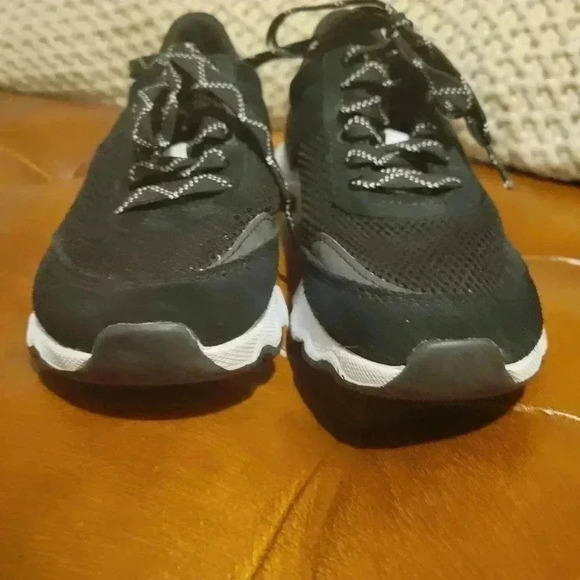 SOREL Kinetic Lite Lace Women's Trainer Shoes in Black Size 7 - Picture 7 of 11